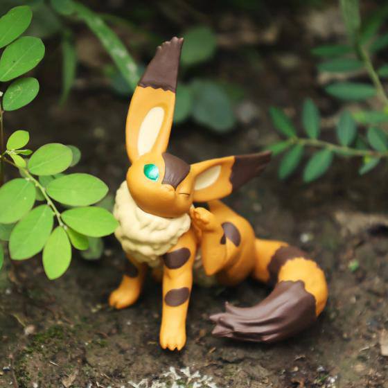Le Château dans le ciel assortiment figurines Fox Squirrel 5 cm (6)