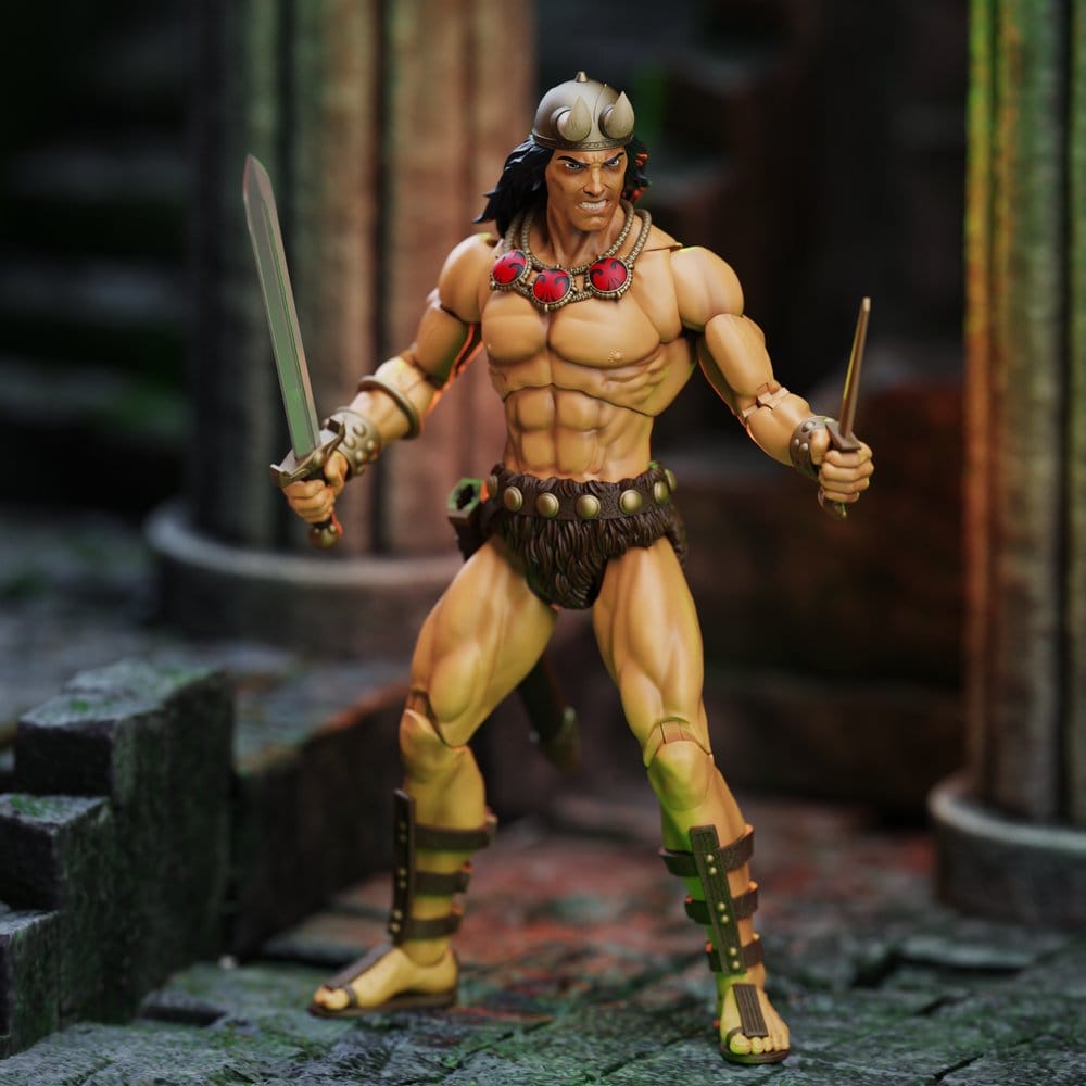Conan le Barbare Epic H.A.C.K.S. figurines The Tower of the Elephant Set: Young Conan and Yag Kosha