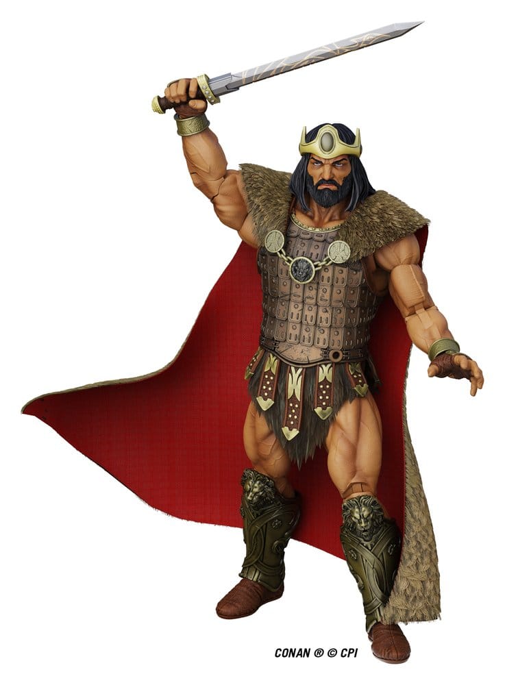 Conan Epic H.A.C.K.S. figurine 1/12 King Conan: Ruler of Aquilonia