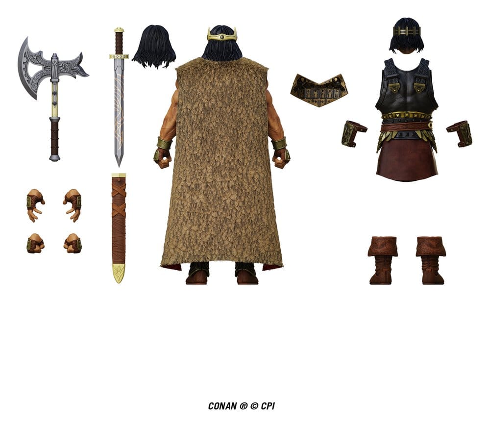 Conan Epic H.A.C.K.S. figurine 1/12 King Conan: Ruler of Aquilonia