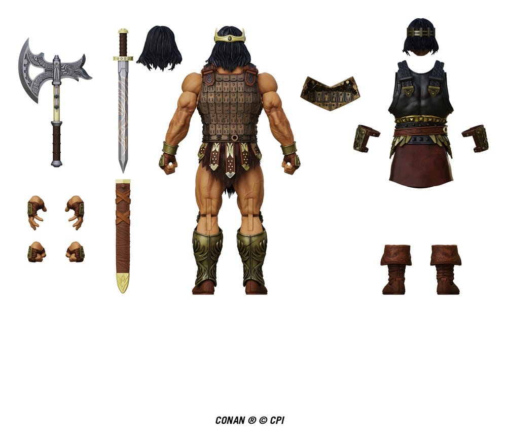 Conan Epic H.A.C.K.S. figurine 1/12 King Conan: Ruler of Aquilonia