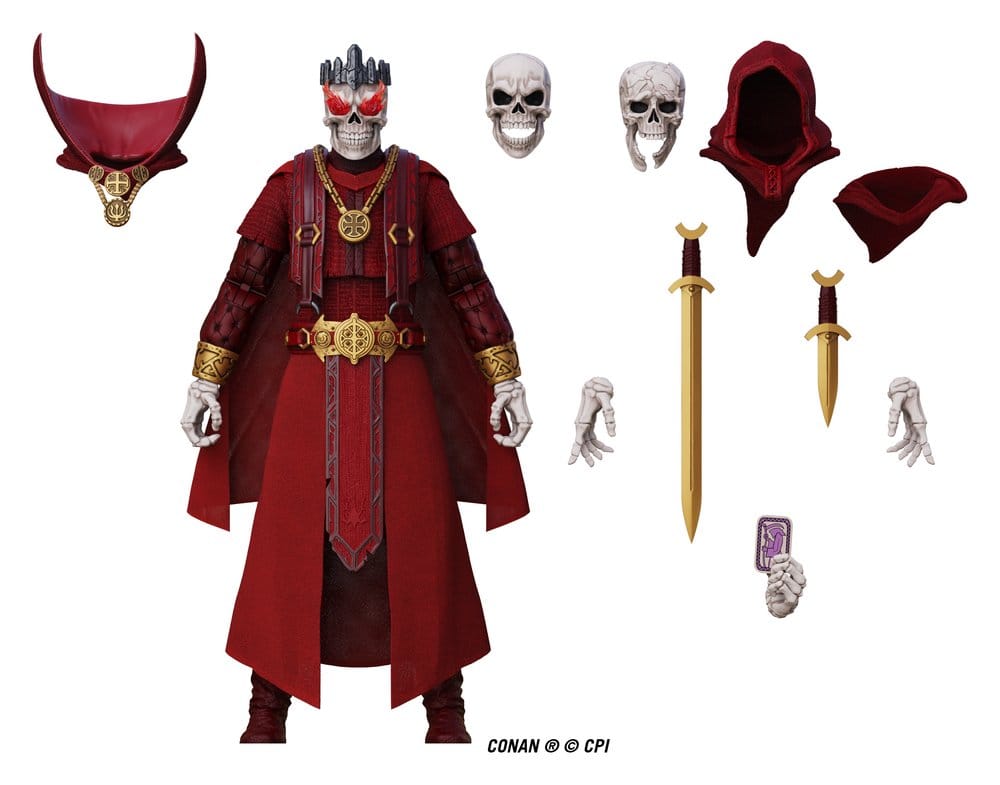 Conan Epic H.A.C.K.S. figurine 1/12 Thulsa Doom: Undead Sorcerer