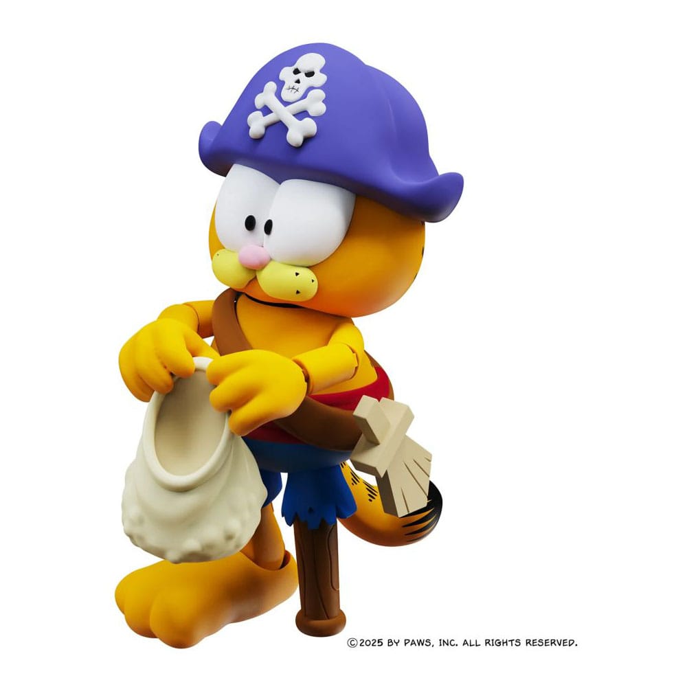 Garfield  pack 2 figurines Pirate Garfield and Pirate Odie