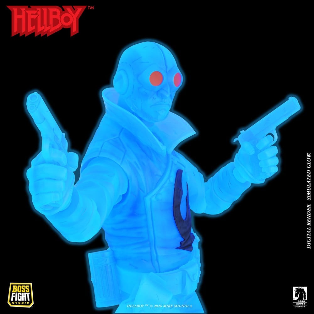 Lobster Johnson 1/12 figurine The Ghost of Lobster Johnson (Limited Edition) heo exclusive 17 cm
