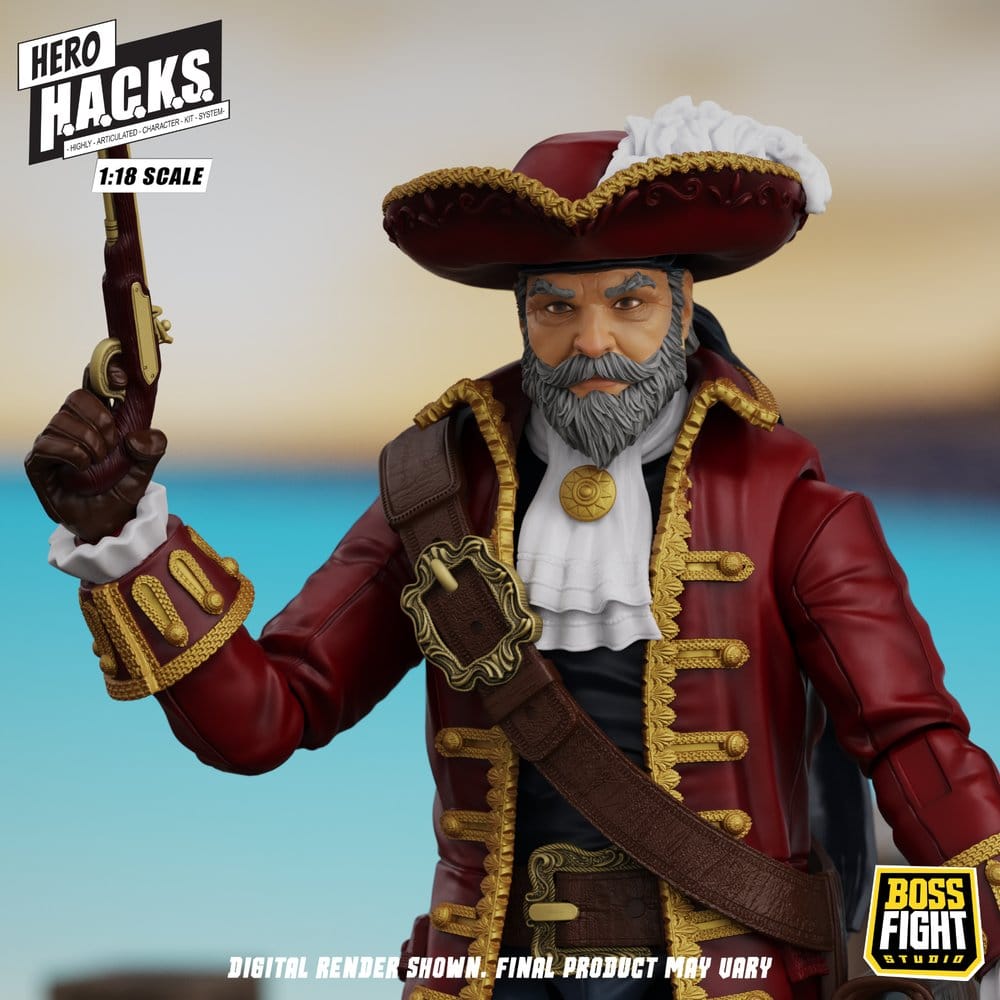 Hero H.A.C.K.S. Core figurine 1/18 Heroes and Villains Wave 1 John Bradford: Captain of the Temporal Voyager