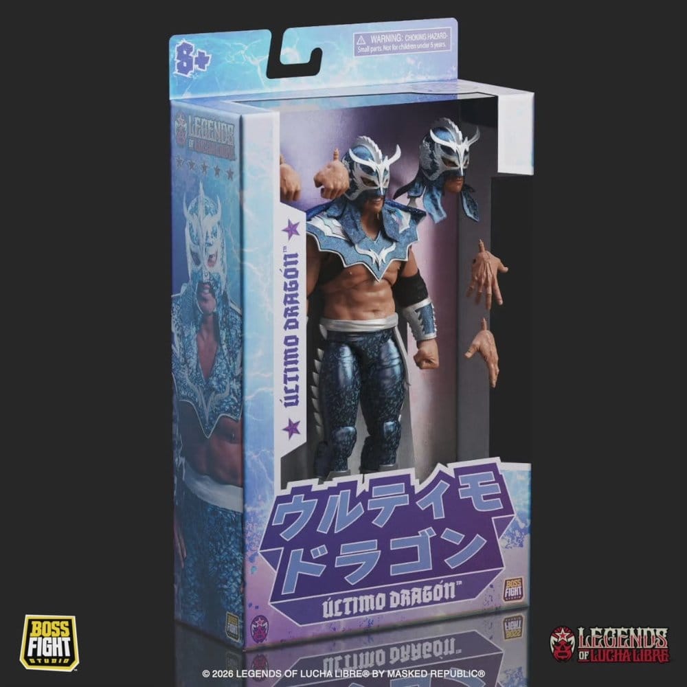 Legends of Lucha Libre Signature Series figurine 1/12 Ultimo Dragon 11 cm