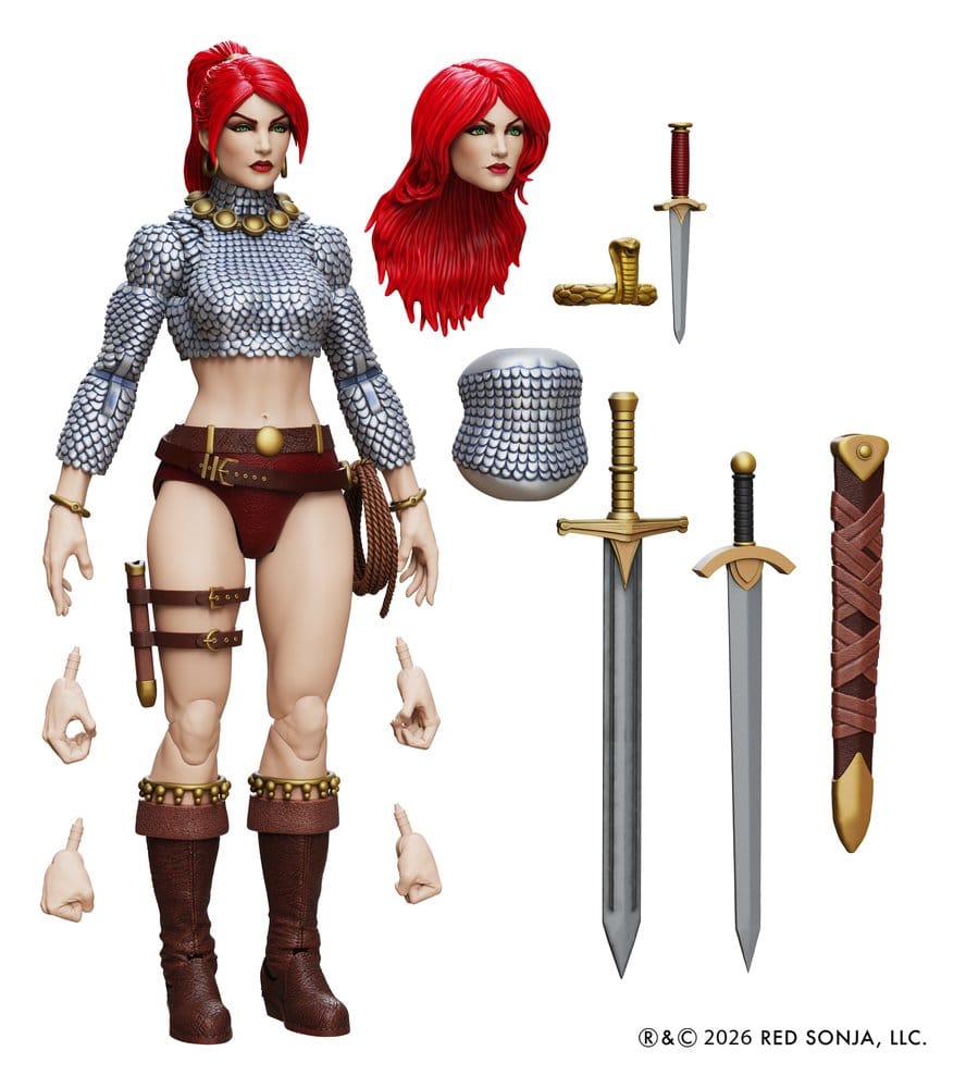 Red Sonja Epic H.A.C.K.S. figurine 1/12 Scale Immortal Red Sonja