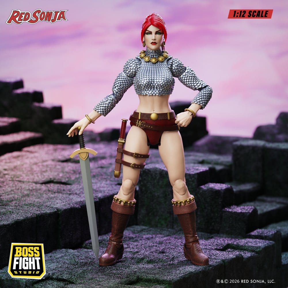 Red Sonja Epic H.A.C.K.S. figurine 1/12 Scale Immortal Red Sonja