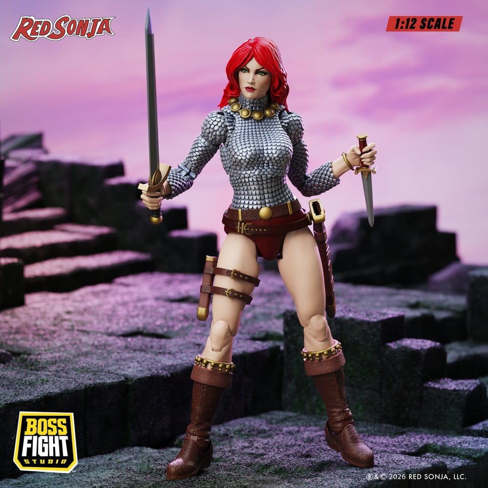 Red Sonja Epic H.A.C.K.S. figurine 1/12 Scale Immortal Red Sonja