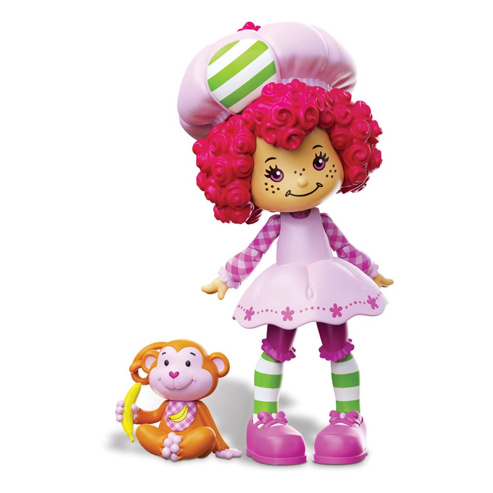 Charlotte aux fraises figurine Simply Raspberry Tart & Rhubarb Monkey