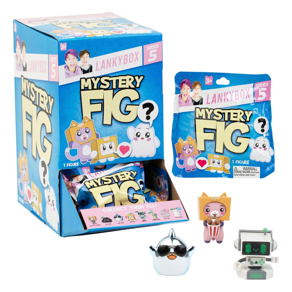 Lankybox présentoir mini-figurines Mystery Series 5 6 cm (24)