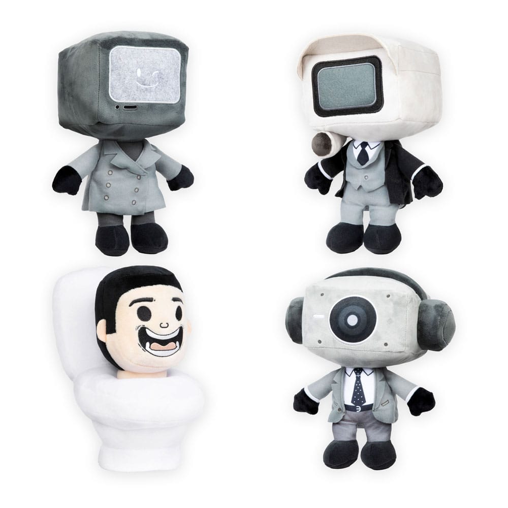 Skibidi Toilet peluche présentoir Mystery Blind Bag (2)