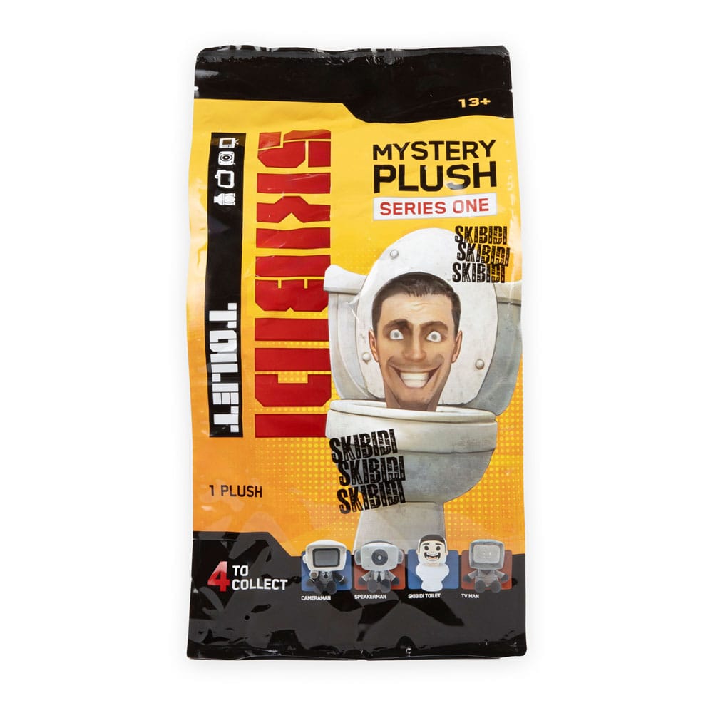 Skibidi Toilet peluche présentoir Mystery Blind Bag (2)