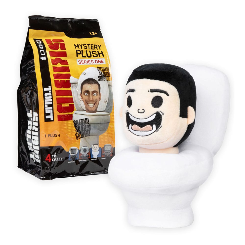 Skibidi Toilet peluche présentoir Mystery Blind Bag (2)
