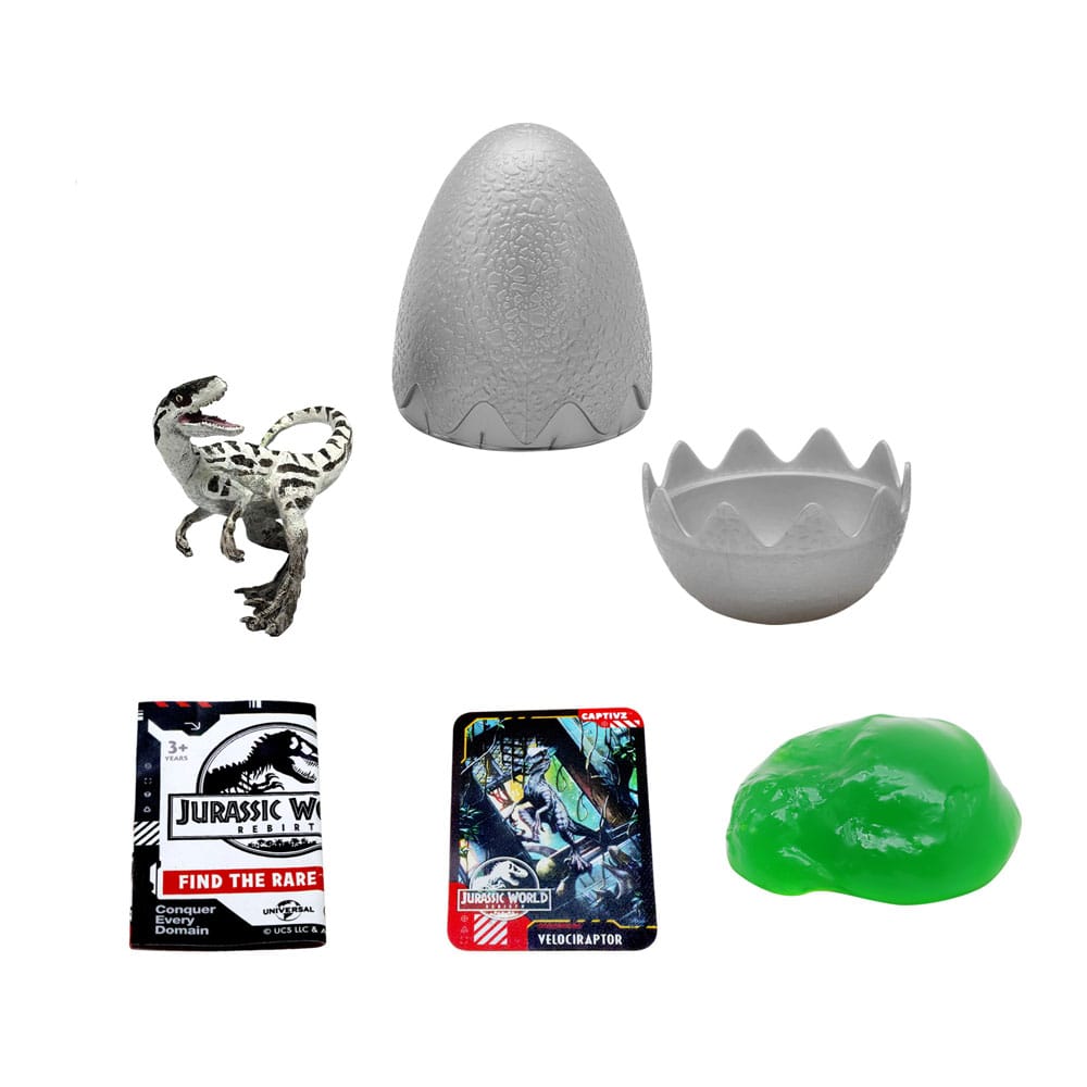 Jurassic World : Renaissance présentoir Pop N Lock Blind Box Captivz Build n Battle Dinos (12)