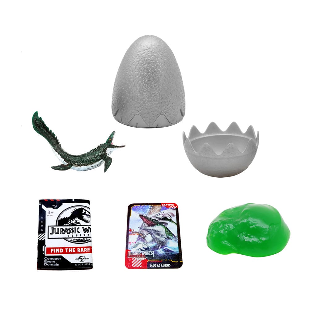 Jurassic World : Renaissance présentoir Pop N Lock Blind Box Captivz Build n Battle Dinos (12)