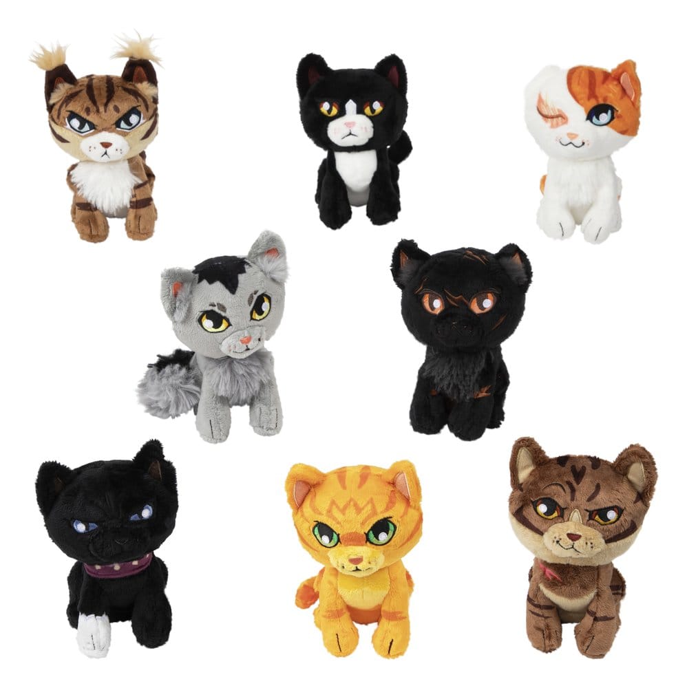 Warrior Cats peluche présentoir Blind Box Mini Mystery Plush Series 1 15 cm (9)