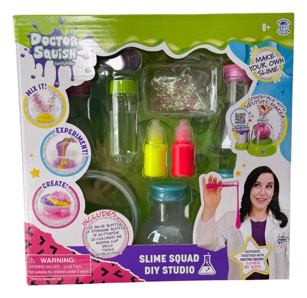 Doctor Squish playset Slime Academy