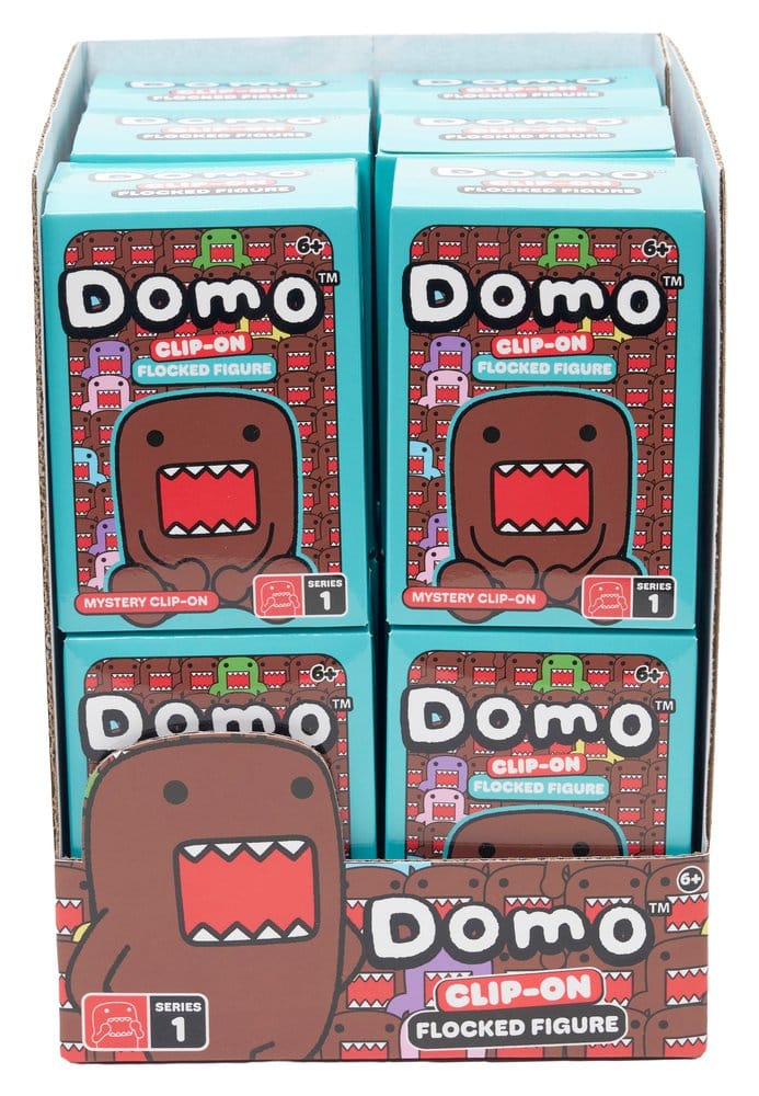 Domo figurine plastique Flocked 8 cm Blind Bag Display (12)