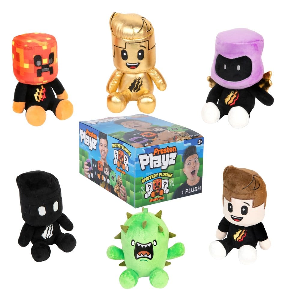 Preston Playz mini peluche Series 1 Blind Box Display (9)