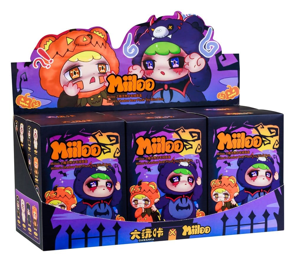 Miiloo peluches Halloween Blind Box Display (6)