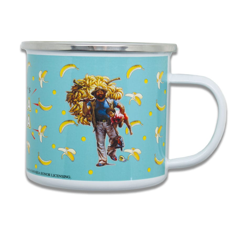 Bud Spencer mug émail Banana Joe
