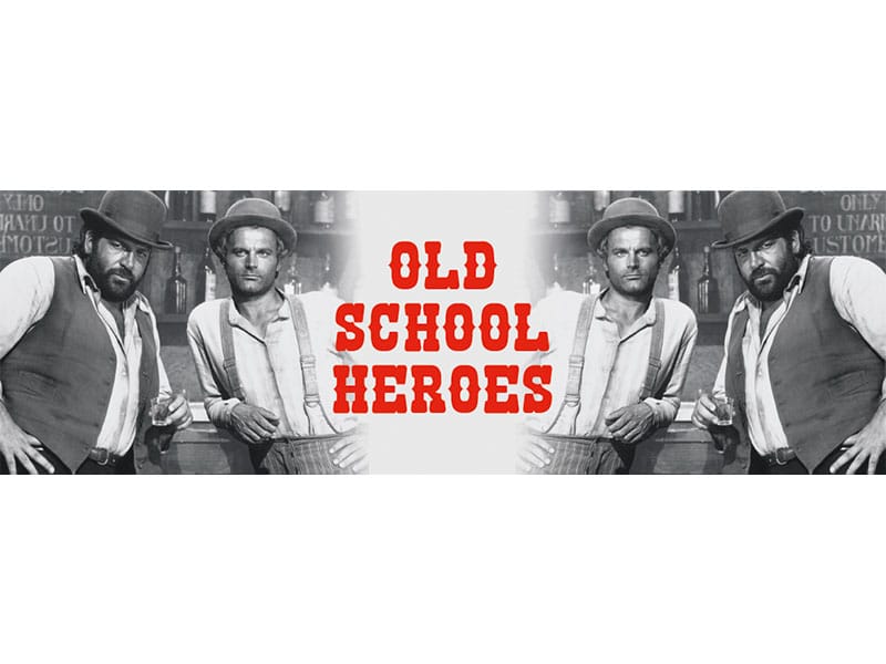 Bud Spencer & Terence Hill mug émail Old School Heroes