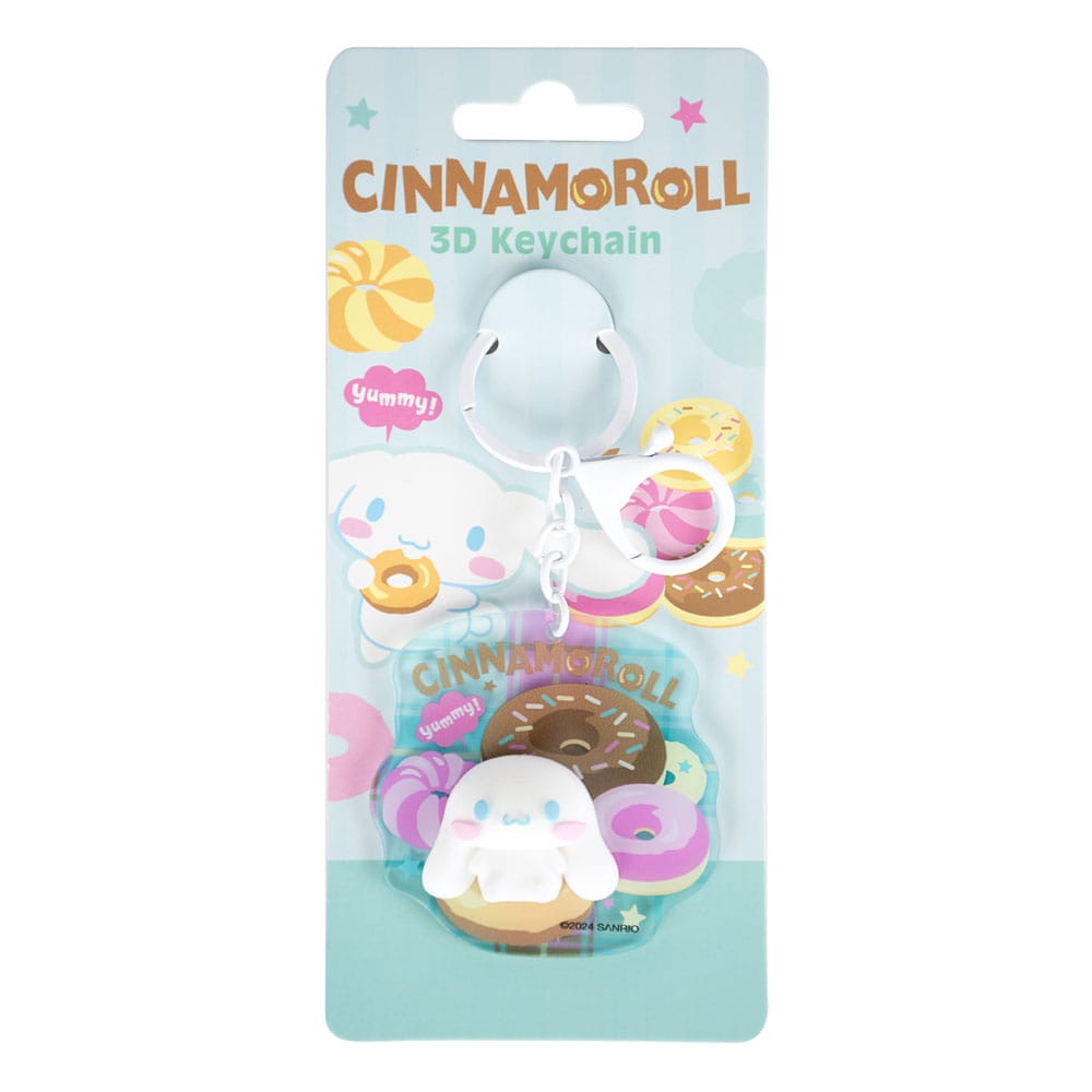 Sanrio porte-clés 3D acrylique Cinnamoroll