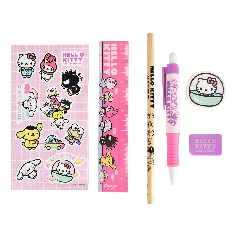 Sanrio set d'écriture 6 pièces Hello Kitty