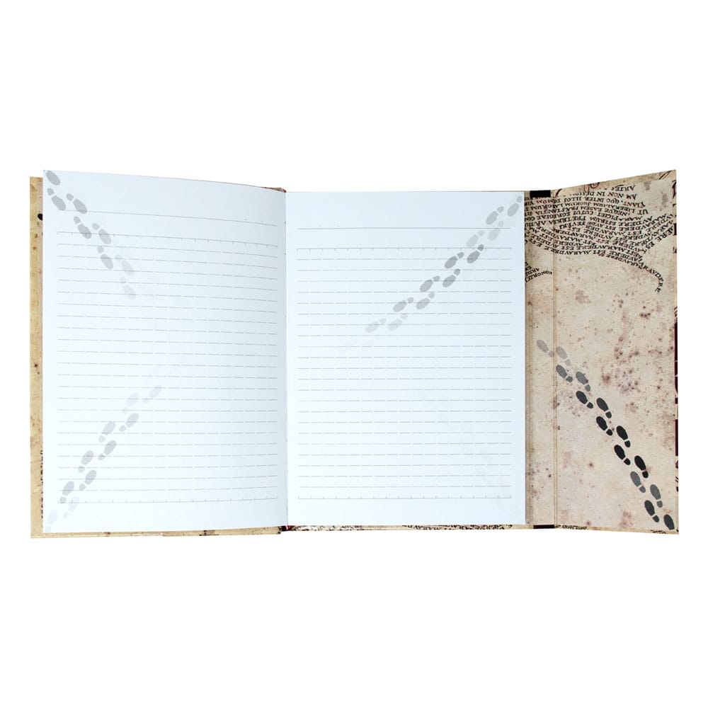 Harry Potter bloc-notes magnétique A5 Carte du Maraudeur