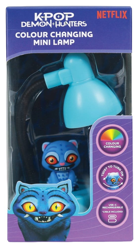 KPop Demon Hunters lampe LED mini avec figurine Derpy 11 cm