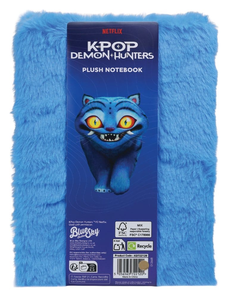KPop Demon Hunters bloc-notes A5 Derpy Plush