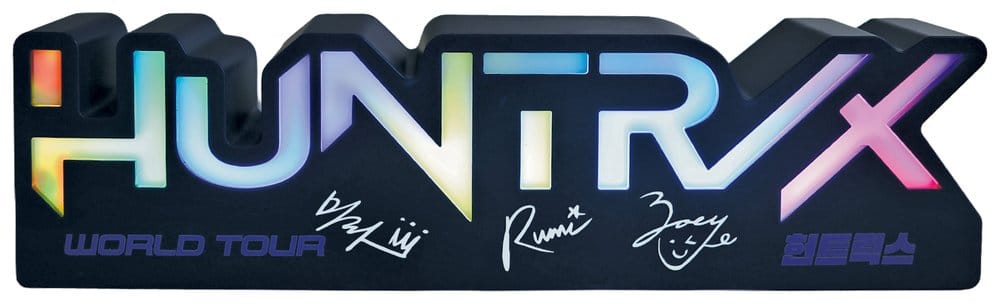KPop Demon Hunters lampe Huntr/x Logo