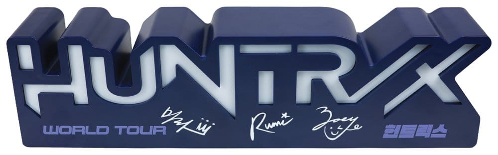 KPop Demon Hunters lampe Huntr/x Logo