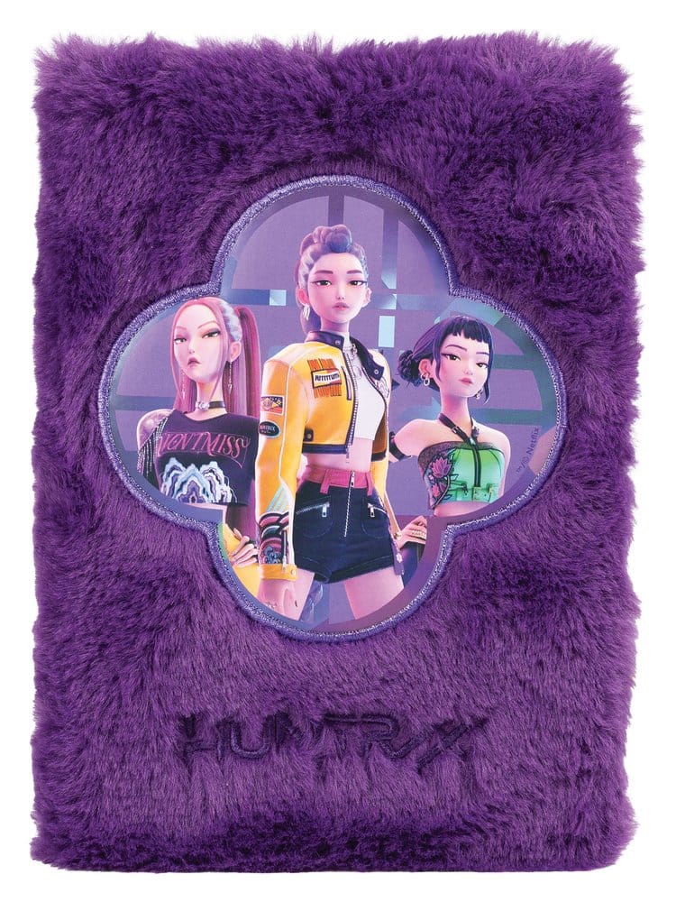 KPop Demon Hunters bloc-notes A5 Huntr/x Plush