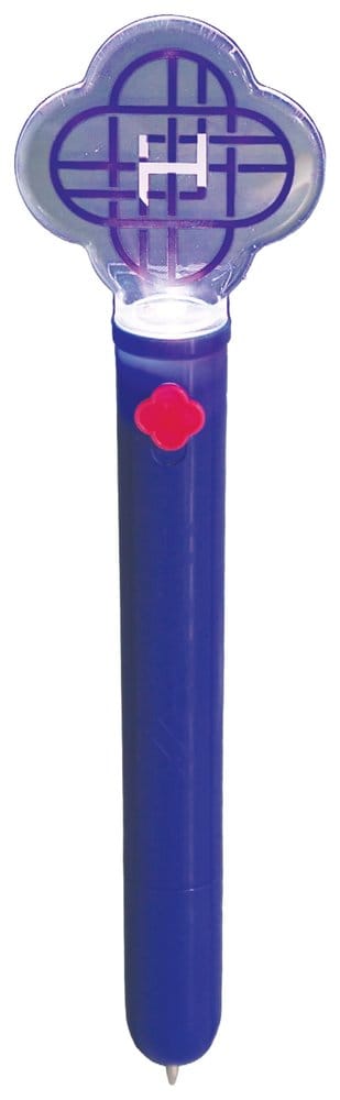 KPop Demon Hunters stylo à bille avec lumière Huntr/x