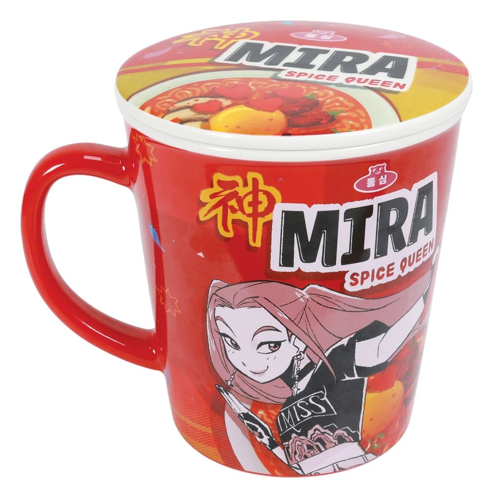 Kpop Demon Hunters mug avec couvercle Huntr/x Ramen