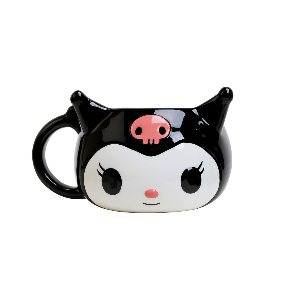 Sanrio - Coffret cadeau mug 3D et chaussettes Kuromi