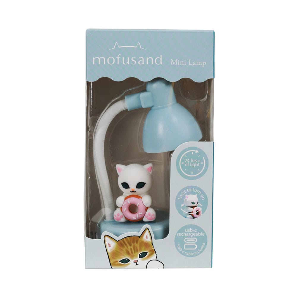 Mofusand lampe LED mini avec figurine 15 cm
