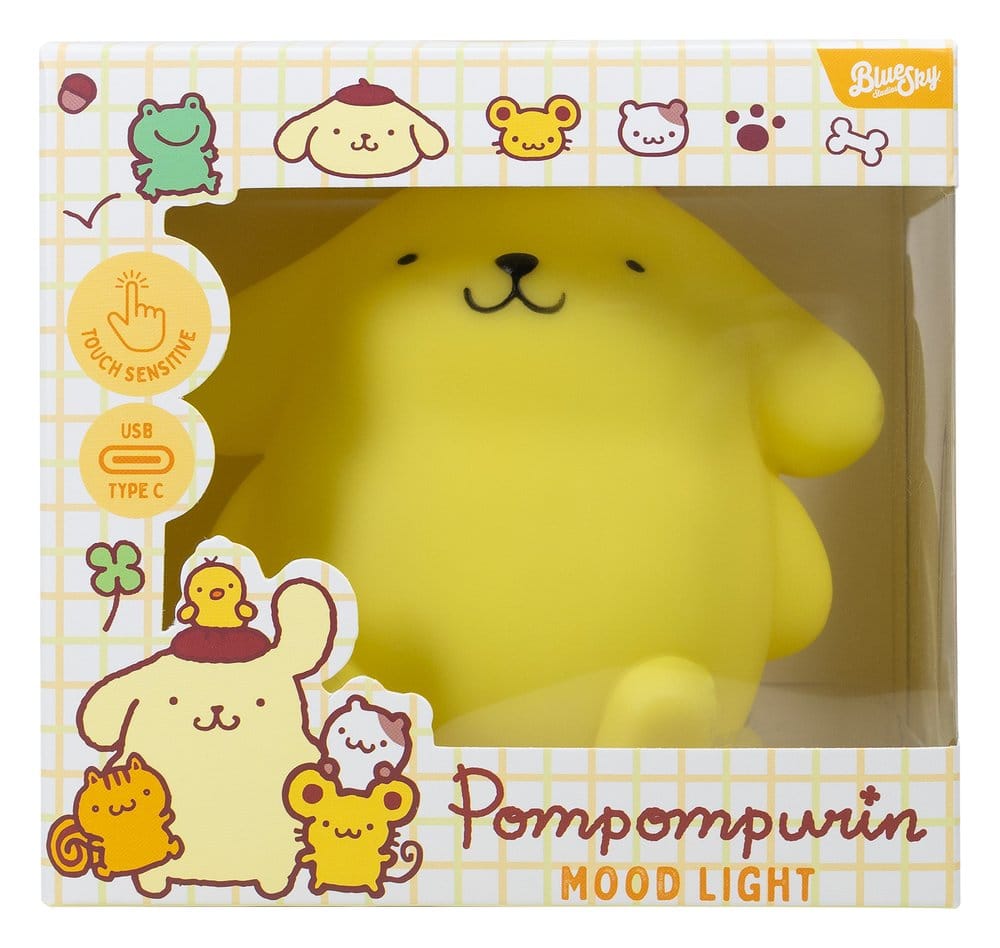 Sanrio lampe d´ambiance avec USB-C Pompompurin 11 cm