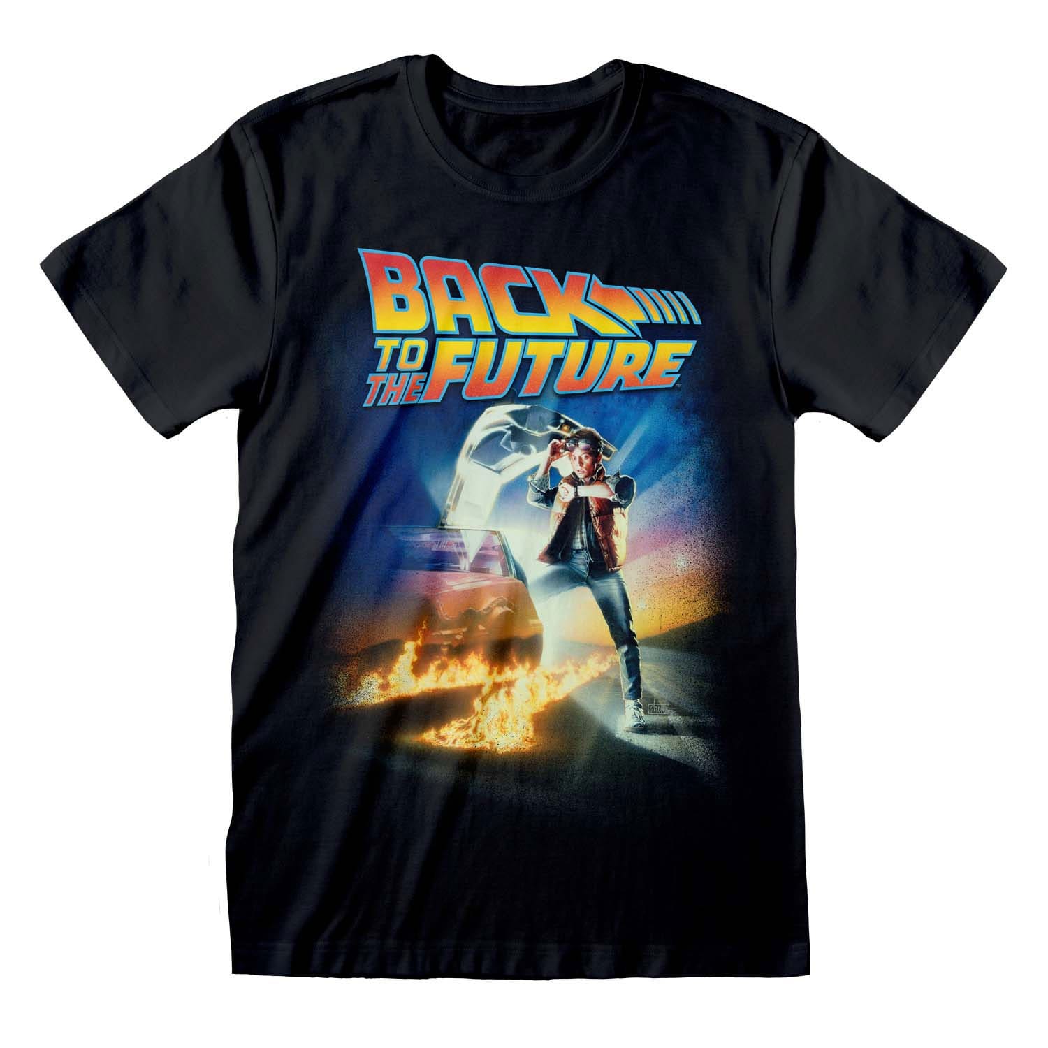 Retour vers le futur T-Shirt Poster (M)