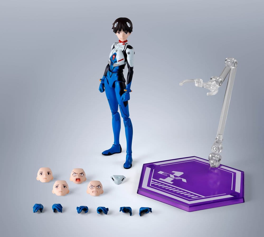 Evangelion S.H.Figuarts figurine Shinji Ikari 14 cm