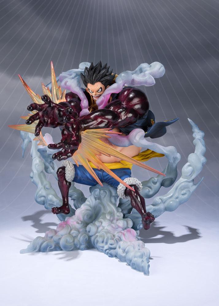 One Piece statuette PVC FiguartsZERO Monkey D. Luffy Gear 4 Leo Bazooka Reissue 18 cm