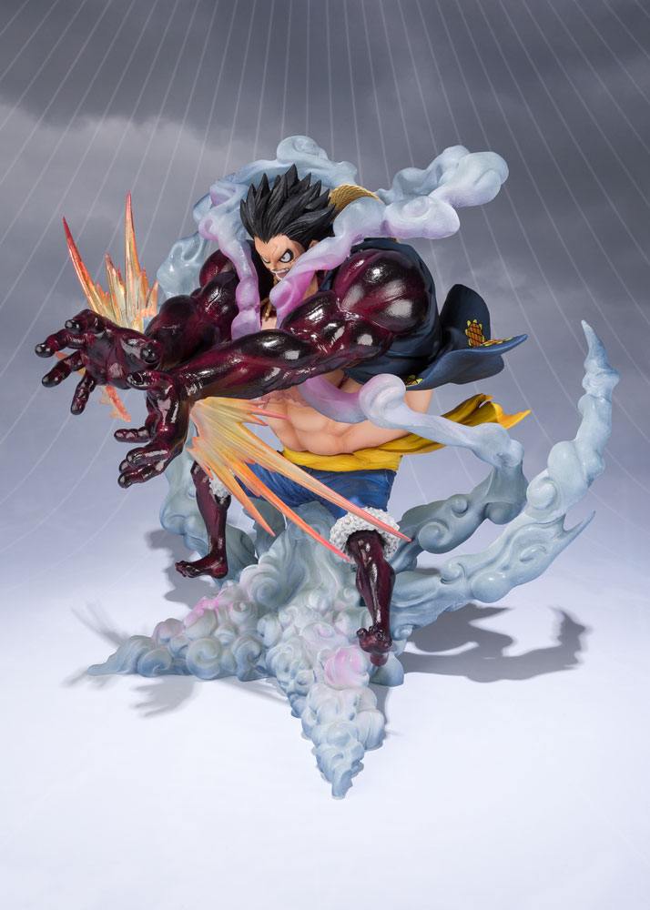 One Piece statuette PVC FiguartsZERO Monkey D. Luffy Gear 4 Leo Bazooka Reissue 18 cm