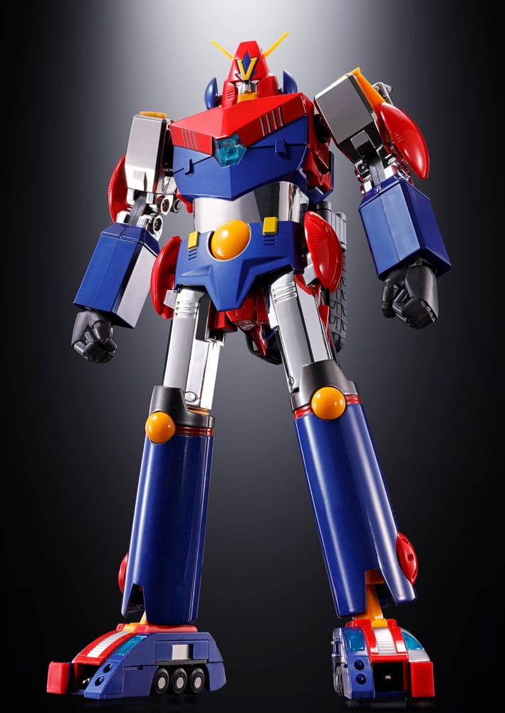 Chodenji Robo Combattler V figurine Diecast Soul of Chogokin GX50-SP Com-Battler V Chogokin 50th Anniversary Ver. 25 cm