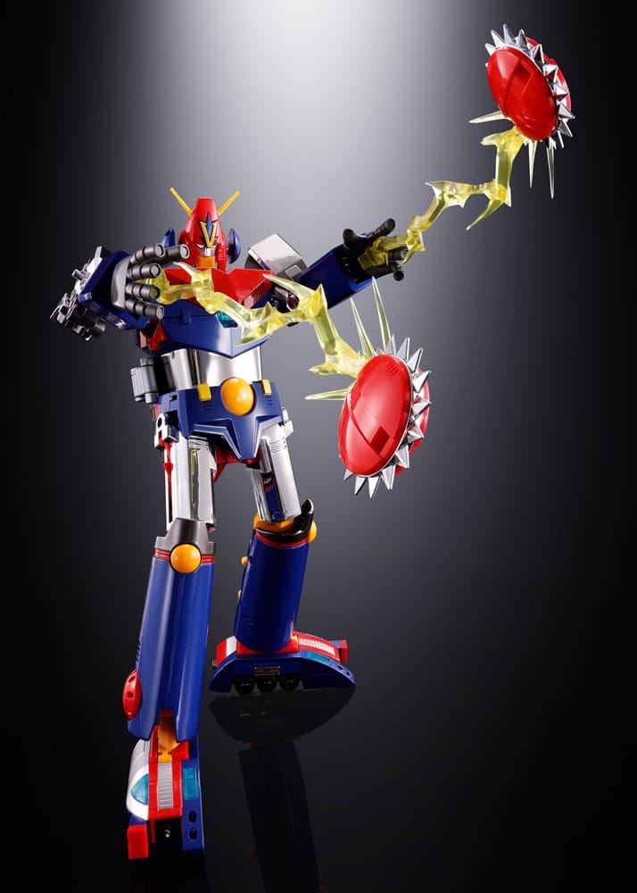 Chodenji Robo Combattler V figurine Diecast Soul of Chogokin GX50-SP Com-Battler V Chogokin 50th Anniversary Ver. 25 cm