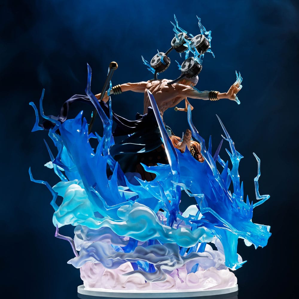 One Piece statuette PVC FiguartsZERO Extra Battle Enel -Sixty Million Volt Lightning Dragon- 32 cm