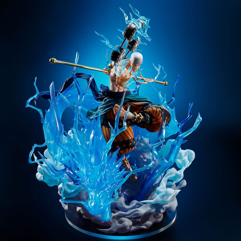 One Piece statuette PVC FiguartsZERO Extra Battle Enel -Sixty Million Volt Lightning Dragon- 32 cm