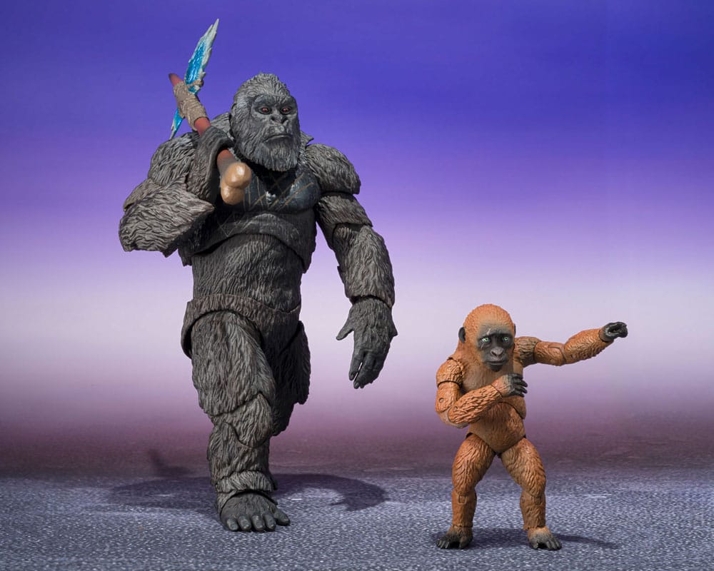 Godzilla x Kong: The New Empire Pack 2 figurines S.H. Monster Arts Suko & Mothra