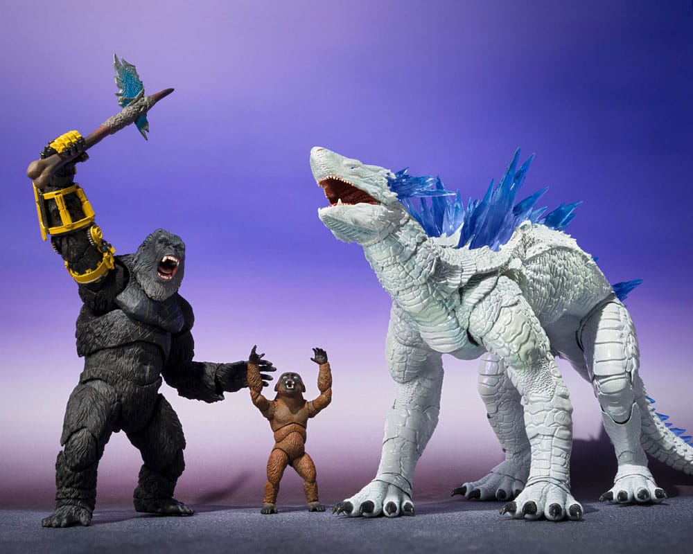 Godzilla x Kong: The New Empire Pack 2 figurines S.H. Monster Arts Suko & Mothra